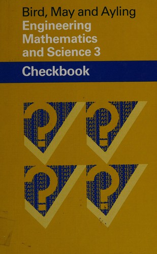Cover for Engineering Mathematics and Science Three Checkbook