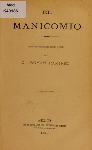 Cover for El manicomio