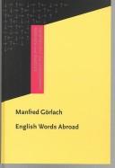 Cover for English words abroad