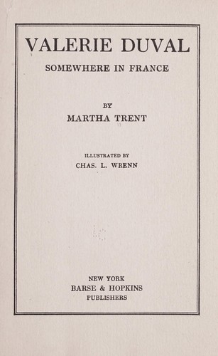 Cover for Valerie Duval: somewhere in France