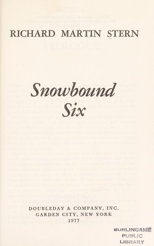 Cover for Snowbound six