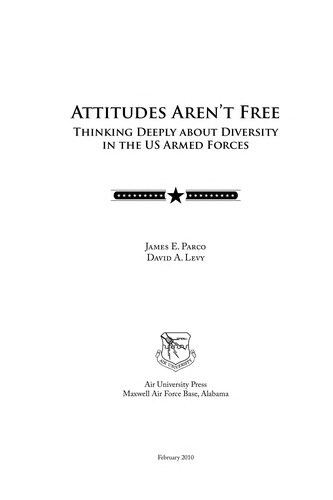 Cover for Attitudes aren't free
