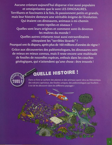 Cover for Au temps des dinosaures