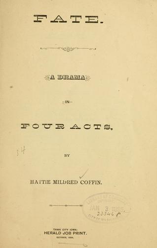 Cover for Fate