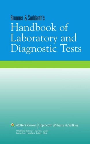 Cover for Brunner and Suddarth's handbook of laboratory and diagnostic tests.