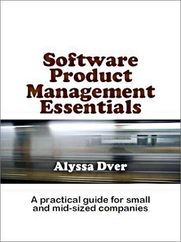 Cover for Software product management essentials