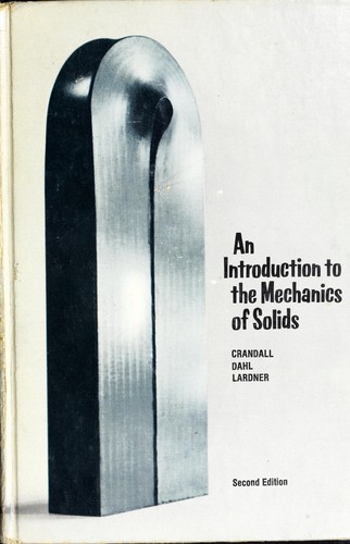 Cover for An introduction to the mechanics of solids