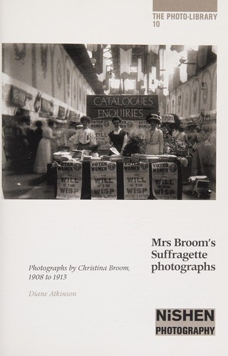Cover for Mrs Broom's Suffragette Photographs