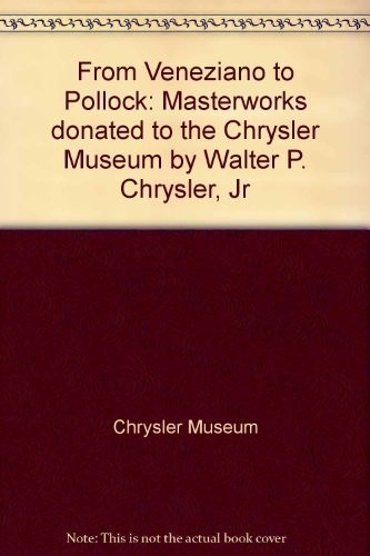 Cover for From Veneziano to Pollock