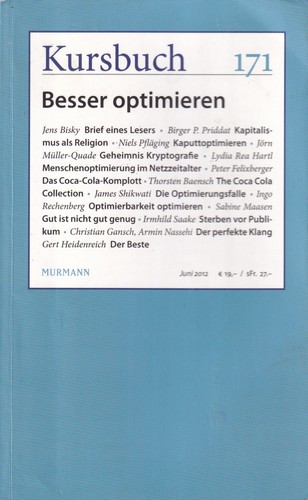 Cover for Kursbuch 171