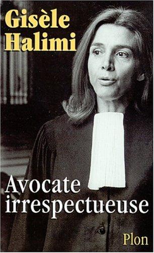 Cover for Avocate irrespectueuse