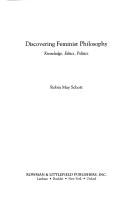 Cover for Discovering Feminist Philosophy