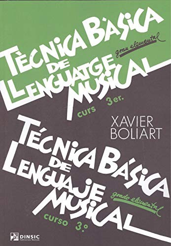 Cover for Técnica básica de lenguaje musical 3