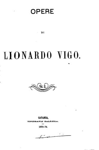 Cover for Opere