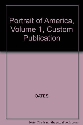 Cover for Portrait of America, Volume 1