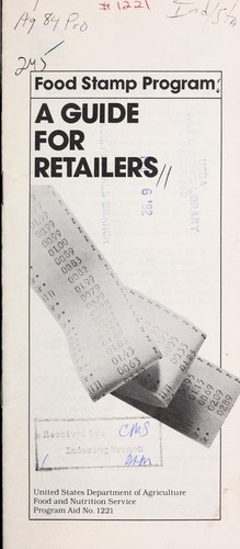 Cover for Food stamp program: a guide for retailers