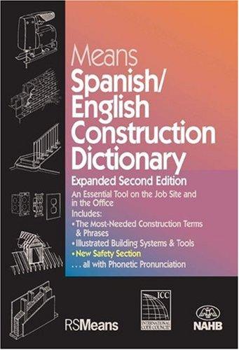 Cover for Means Spanish/English Construction Dictionary