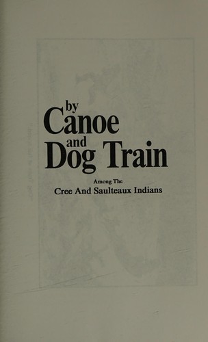 Cover for By canoe and dog train
