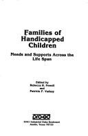 Cover for Families of Handicapped Children
