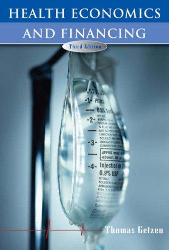 Cover for Health Economics and Financing