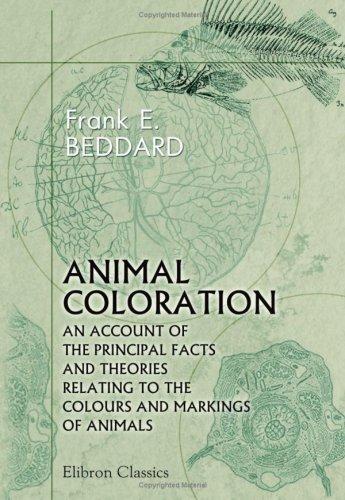 Cover for Animal Coloration. An Account of the Principal Facts and Theories Relating to the Colours and Marking of Animals