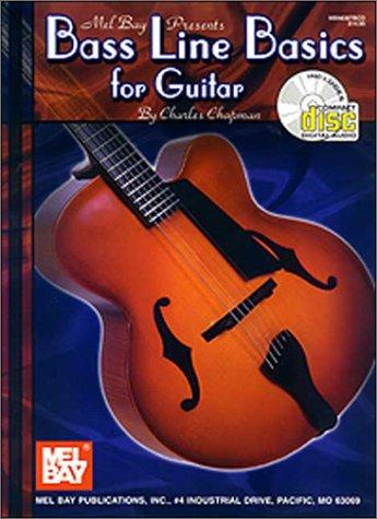 Cover for Mel Bay prsents Bass Line Basics for Guitar