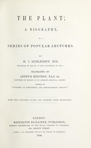 Cover for The plant