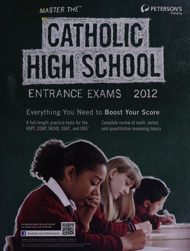 Cover for Master the Catholic high school entrance exams 2012