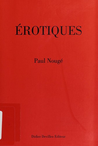 Cover for Érotiques