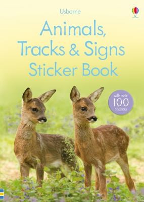 Cover for Animals Tracks Signs Sticker Book
