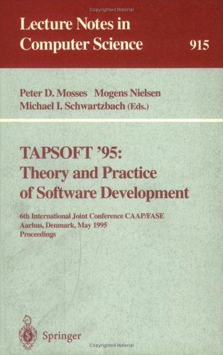 Cover for TAPSOFT '95