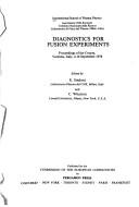 Cover for Dignostics for fusion experiments