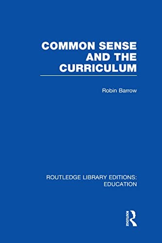 Cover for Common Sense and the Curriculum