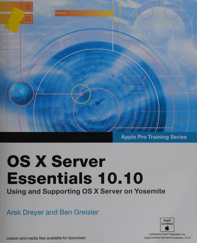 Cover for OS X server essentials 10.10