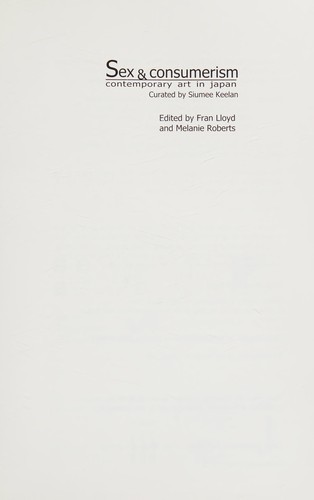 Cover for Sex & consumerism
