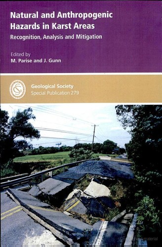 Cover for Natural and anthropogenic hazards in karst areas