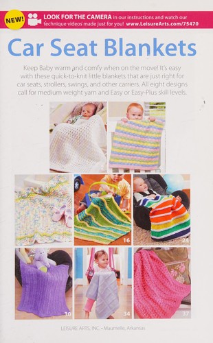 Cover for Car Seat Blankets