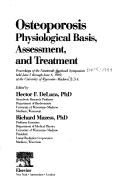 Cover for Osteoporosis: Physiological Basis, Assessment, and Treatment 