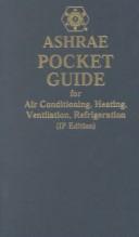 Cover for ASHRAE pocket guide for air conditioning, heating, ventilation refrigeration