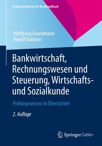Cover for Bankwirtschaft, Rechnungswesen Und Steuerung, Wirtschafts- Und Sozialkunde