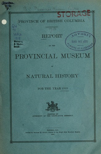 Cover for Report