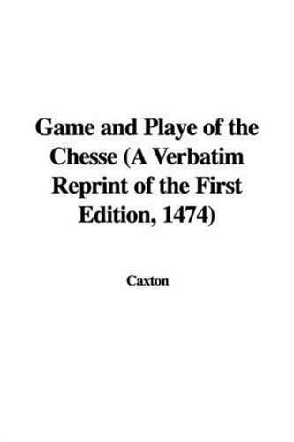 Cover for Game And Playe of the Chesse