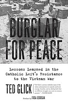 Cover for Burglar for Peace