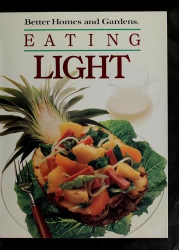 Cover for Eating light