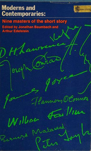 Cover for Moderns and Contemporaries