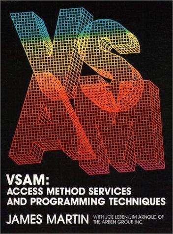 Cover for VSAM Access Method Services