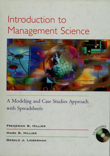 Cover for Introduction to management science