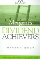 Cover for Mergent's Dividend Achievers Winter 2007