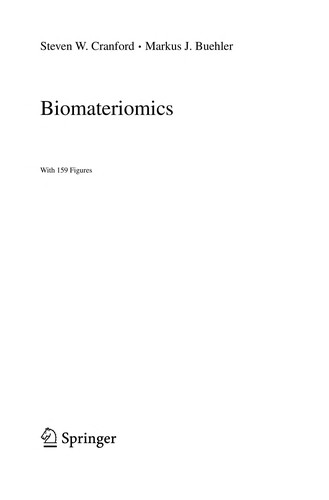 Cover for Biomateriomics