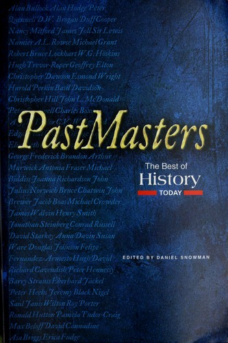Cover for Past masters